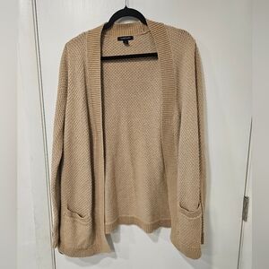 Lands End knit cardigan womens large 14/16
